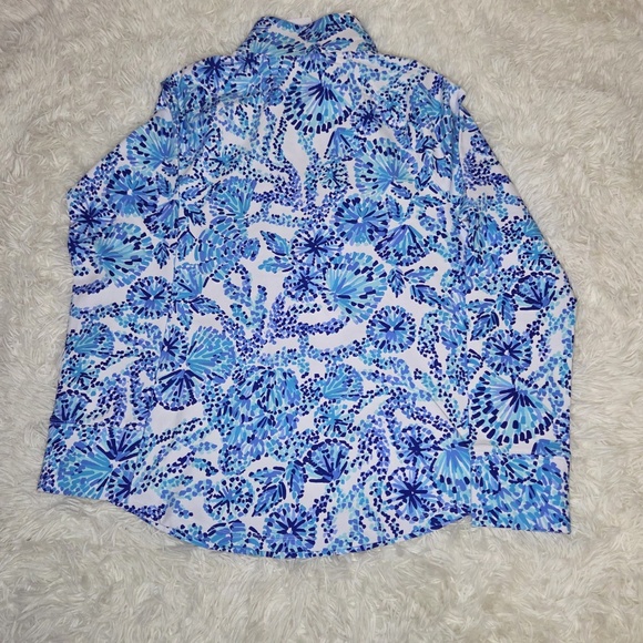 Lilly Pulitzer Skipper Popover "Shell Me You Love Me" - Picture 11 of 12